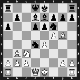 1955 Erfurt – Round 7 – Fichtl, Jiri – 1-0 – Kolarov, Atanas S. – G43