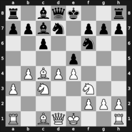 1955 Gecsei Memorial – Round 1 – Demeny, Antal – 1-0 – Flesch, Janos – G1