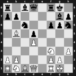 1955 Gecsei Memorial – Round 3 – Andrasi, Ferenc – 1-0 – Flesch, Janos – G10