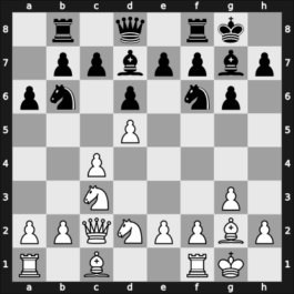 1955 Gecsei Memorial – Round 4 – Lengyel, Levente – 1/2-1/2 – Andrasi, Ferenc – G13
