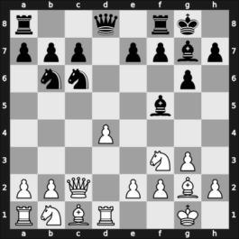 1955 Gecsei Memorial – Round 5 – Hajtun, Jozsef – 1-0 – Flesch, Janos – G15