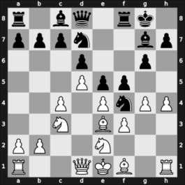 1955 Gecsei Memorial – Round 7 – Koehler, Sandor – 0-1 – Flesch, Janos – G22