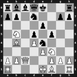 1955 Gecsei Memorial – Round 8 – Lengyel, Levente – 1-0 – Koehler, Sandor – G25
