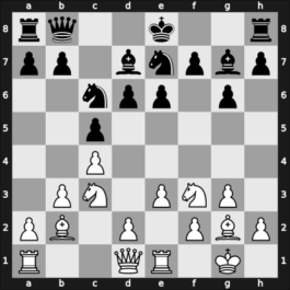1955 Gecsei Memorial – Round 11 – Flesch, Janos – 1-0 – Ivanfi, Kalman – G34
