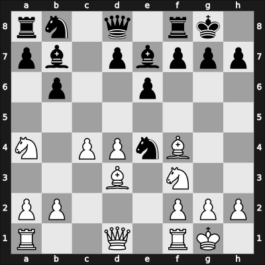 1955 Gothenburg Interzonal – Round 2 – Petrosian, Tigran V – 1/2-1/2 – Keres, Paul Petrovich – G11