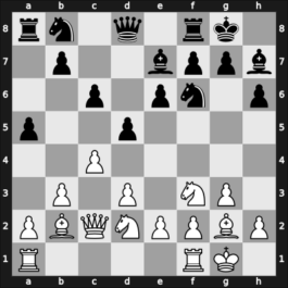 1955 Gothenburg Interzonal – Round 2 – Stahlberg, Gideon – 1/2-1/2 – Pachman, Ludek – G20