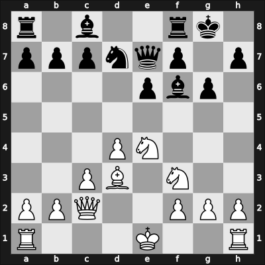 1955 Gothenburg Interzonal – Round 3 – Geller, Efim P – 1/2-1/2 – Donner, Jan-Hein – G28