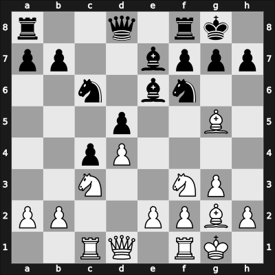 1955 Gothenburg Interzonal – Round 3 – Panno, Oscar – 1-0 – Guimard, Carlos E – G29