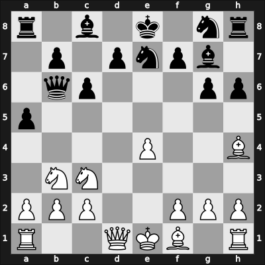 1955 Gothenburg Interzonal – Round 11 – Bisguier, Arthur B – 0-1 – Keres, Paul – G105