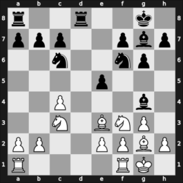1955 Gothenburg Interzonal – Round 13 – Stahlberg, Gideon – 1/2-1/2 – Unzicker, Wolfgang – G125