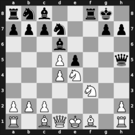 1955 Gothenburg Interzonal – Round 15 – Bisguier, Arthur B – 0-1 – Bronstein, David I – G137