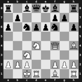 1955 Gothenburg Interzonal – Round 17 – Najdorf, Miguel – 1-0 – Ilivitsky, Georgy A – G163