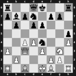 1955 Gothenburg Interzonal – Round 18 – Donner, Jan-Hein – 1/2-1/2 – Sliwa, Bogdan – G170