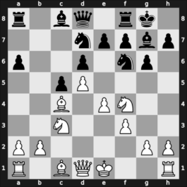 1955 Gothenburg Interzonal – Round 19 – Sliwa, Bogdan – 0-1 – Petrosian, Tigran V – G178