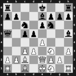 1955 Gothenburg Interzonal – Round 20 – Bisguier, Arthur B – 0-1 – Panno, Oscar – G188