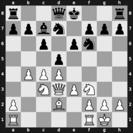 1955 Gothenburg Interzonal – Round 21 – Filip, Marius Liviu – 1/2-1/2 – Bronstein, David I – G196