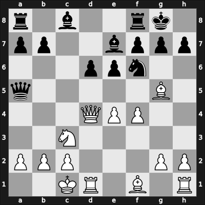 1955 HUN Ch 11th – Round ? – Foldi, Jozsef – 1/2-1/2 – Gereben, Erno – G11