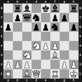 1955 Hamburg – Round 1 – Rellstab, Ludwig – 1/2-1/2 – Kieninger, Georg – G12