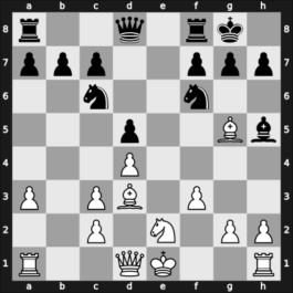 1955 Hamburg – Round 3 – Bialas, Wolfram – 1/2-1/2 – Darga, Klaus – G36