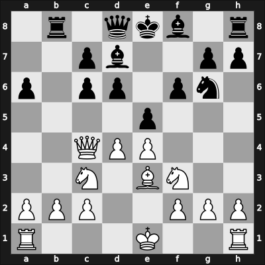 1955 Hamburg – Round 4 – Darga, Klaus – 1/2-1/2 – Beni, Alfred – G42
