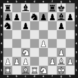 1955 Hamburg – Round 5 – Lange, Wilfried – 1/2-1/2 – Stahlberg, Gideon – G50