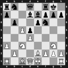 1955 Hamburg – Round 7 – Beni, Alfred – 0-1 – Golombek, H. – G57