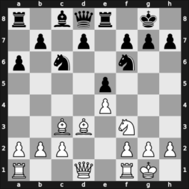 1955 Hamburg – Round 7 – Castaldi, Vincenzo – 1/2-1/2 – Prins, Laura – G58