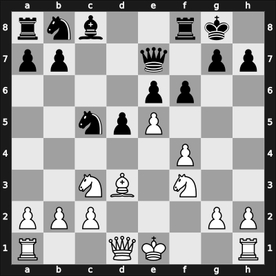 1955 Hamburg – Round 12 – Darga, Klaus – 1/2-1/2 – Stahlberg, Gideon – G95