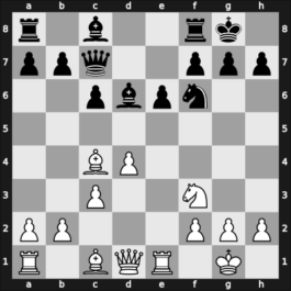 1955 Hamburg – Round 14 – Rellstab, Ludwig – 1/2-1/2 – Lange, Wilfried – G108