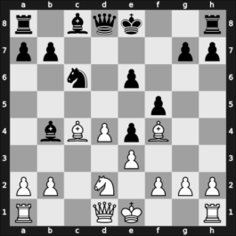 1955 Hamburg – Round 15 – Pirc, Vasja – 1/2-1/2 – Pfeiffer, Gerhard – G117