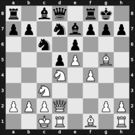 1955 Hastings5556 – Round 1 – Diez del Corral, Jesus – 0-1 – Korchnoi, Viktor – G3