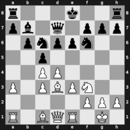 1955 Hastings5556 – Round 6 – Diez del Corral, Jesus – 0-1 – Persitz, Raaphi – G26