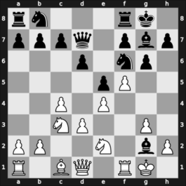 1955 Hoechst ch-GER – Round 1 – Wolk, Sigmund – 1-0 – Schwarz, Wolfgang – G13