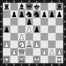 1955 Hoechst ch-GER – Round 1 – Niephaus, Walter – 1/2-1/2 – Engert, Immo – G19