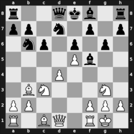 1955 Hoechst ch-GER – Round 1 – Schuster, Thomas – 1-0 – Hoenlinger, Baldur – G41