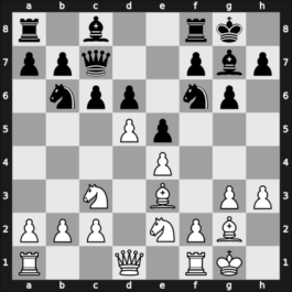 1955 Hoechst ch-GER – Round 1 – Pfeiffer, Gerhard – 1/2-1/2 – Mross, Paul – G43