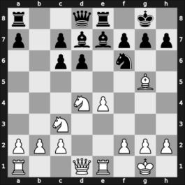1955 Hoechst ch-GER – Round 1 – Schwarz, Wolfgang – 1/2-1/2 – Schuster, Theodor – G51