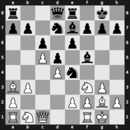 1955 Hoechst ch-GER – Round 1 – Stachowitz, Rolf – 1/2-1/2 – Hoenlinger, Baldur – G66
