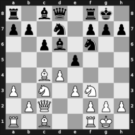 1955 Hoogovens – Round 1 – Pilnik, Herman – 1/2-1/2 – Kramer, Hanspeter – G2