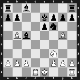 1955 Hoogovens – Round 5 – Pilnik, Herman – 1-0 – Czerniak, Magdalena – G30