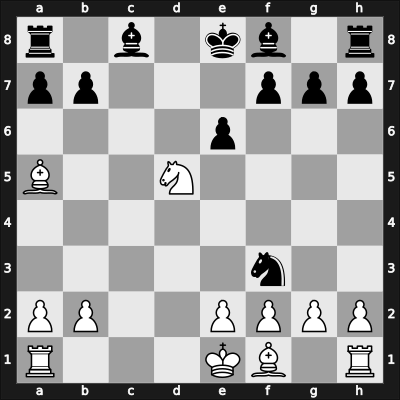 1955 Hungary – Round 2 – Bronstein, David I – 1-0 – Benko, Pal – G5