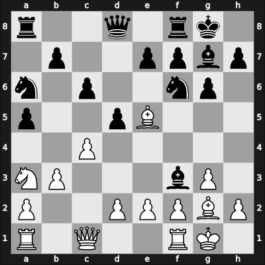 1955 Hungary – Round 2 – Bilek, Istvan – 1/2-1/2 – Mikenas, Vladas – G7