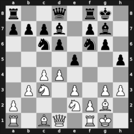 1955 Hungary Ch – Round 1 – Florian, T. – 1-0 – Honfi, K. – G7