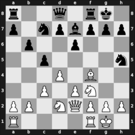 1955 Hungary Ch – Round 1 – Tipary, Lajos – 1/2-1/2 – Foldi, Jozsef – G8