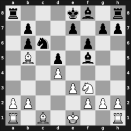 1955 Hungary Ch – Round 1 – Bely, Matthieu – 1/2-1/2 – Tipary, Lajos – G13