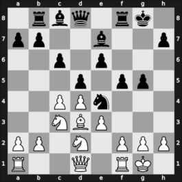 1955 Hungary Ch – Round 1 – Gereben, Erno – 1/2-1/2 – Jenei, Ferenc – G17