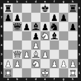 1955 Hungary Ch – Round 1 – Tipary, Lajos – 0-1 – Barcza, Gedeon – G23