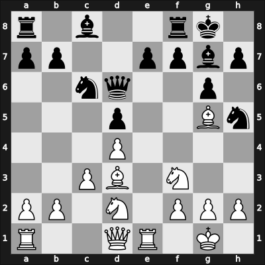 1955 Hungary Ch – Round 1 – Gereben, Erno – 1/2-1/2 – Bilek, Istvan – G36