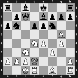 1955 Hungary Ch – Round 1 – Gracs, Pal – 1-0 – Szabo, Ladislav – G40