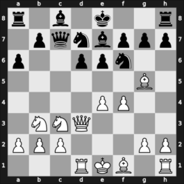 1955 Hungary Ch – Round 1 – Bely, Matthieu – 0-1 – Szabo, Ladislav – G41